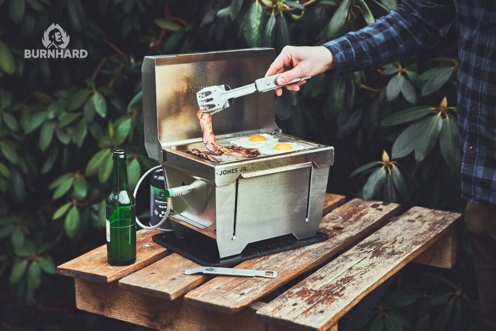 outdoorkueche faltgrill burnhard